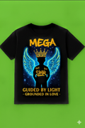MEGA³NT “Guided by Light” Tee – Black